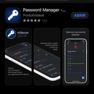 App de gerenciamento de senhas 1Password